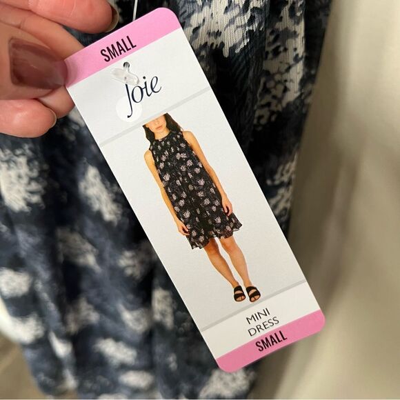 Joie Limited Edition Sleeveless Dress NWT Baltic Print MSRP $348 Size Small - Picture 9 of 16